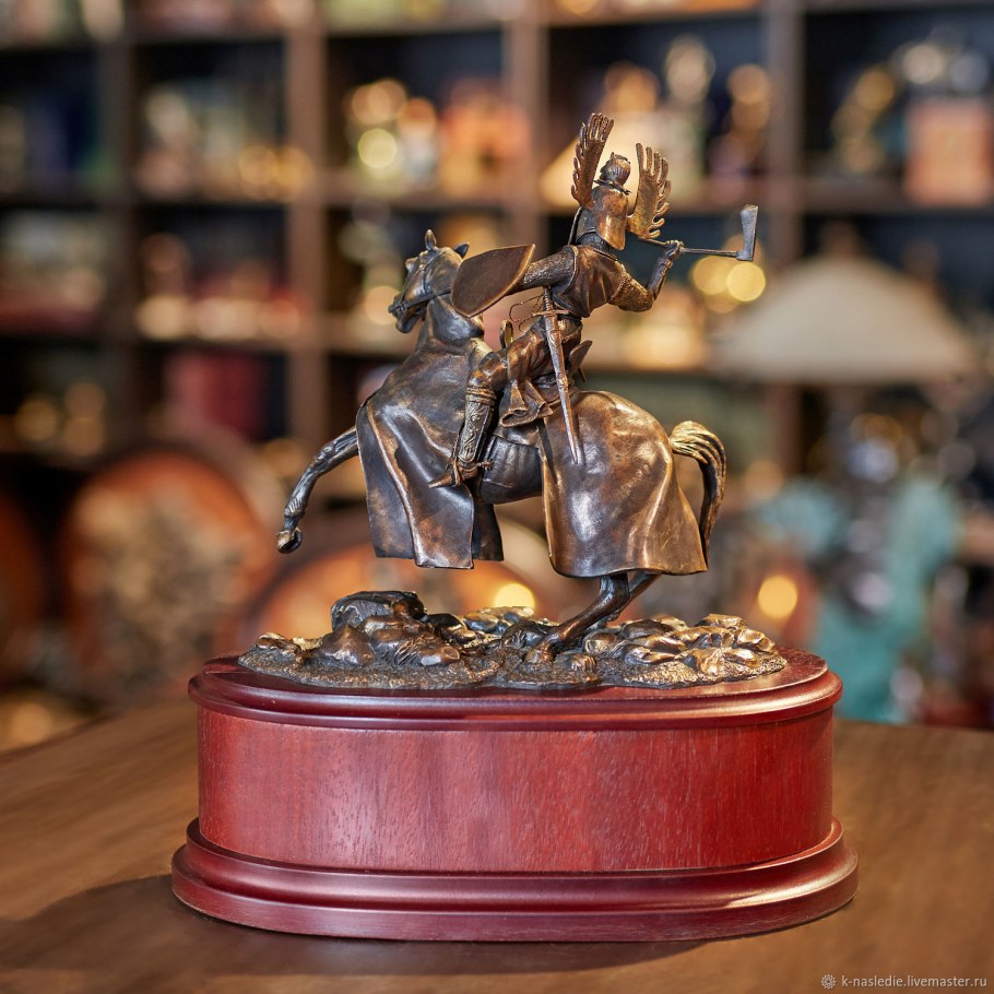 Статуэтка "рыцарь на коне" (WS-91/1)