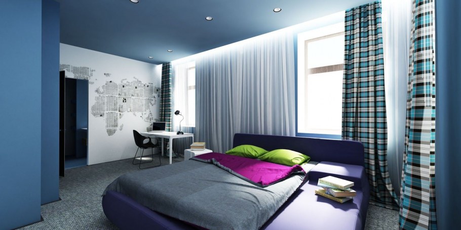 Письменный стол для школьника у окна