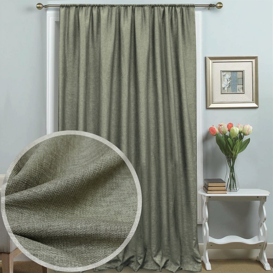 Тюль лен в интерьере