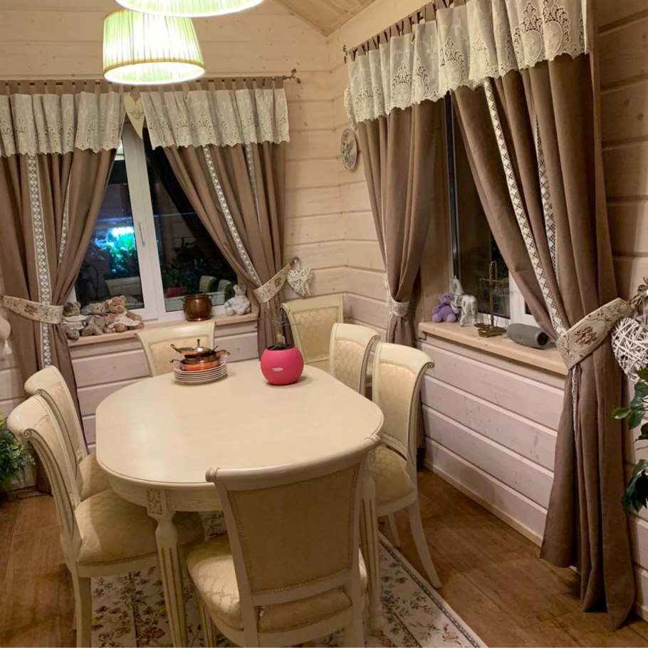 Шторы Blackout льняные