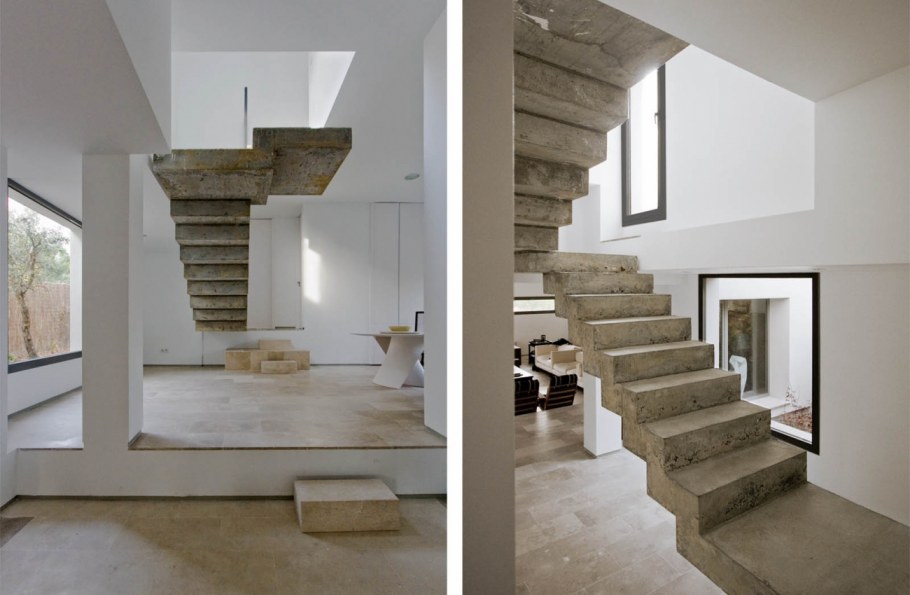 Монолитная лестница