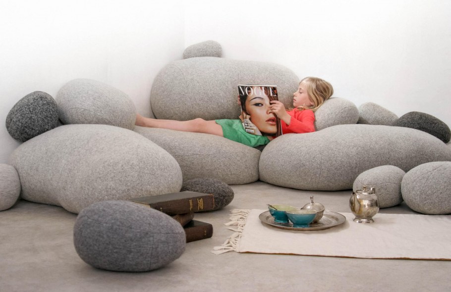 Диван напольный из подушек