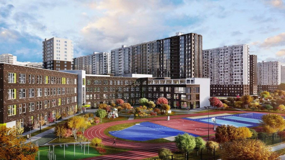 Школа на 900 мест мкр Саввино