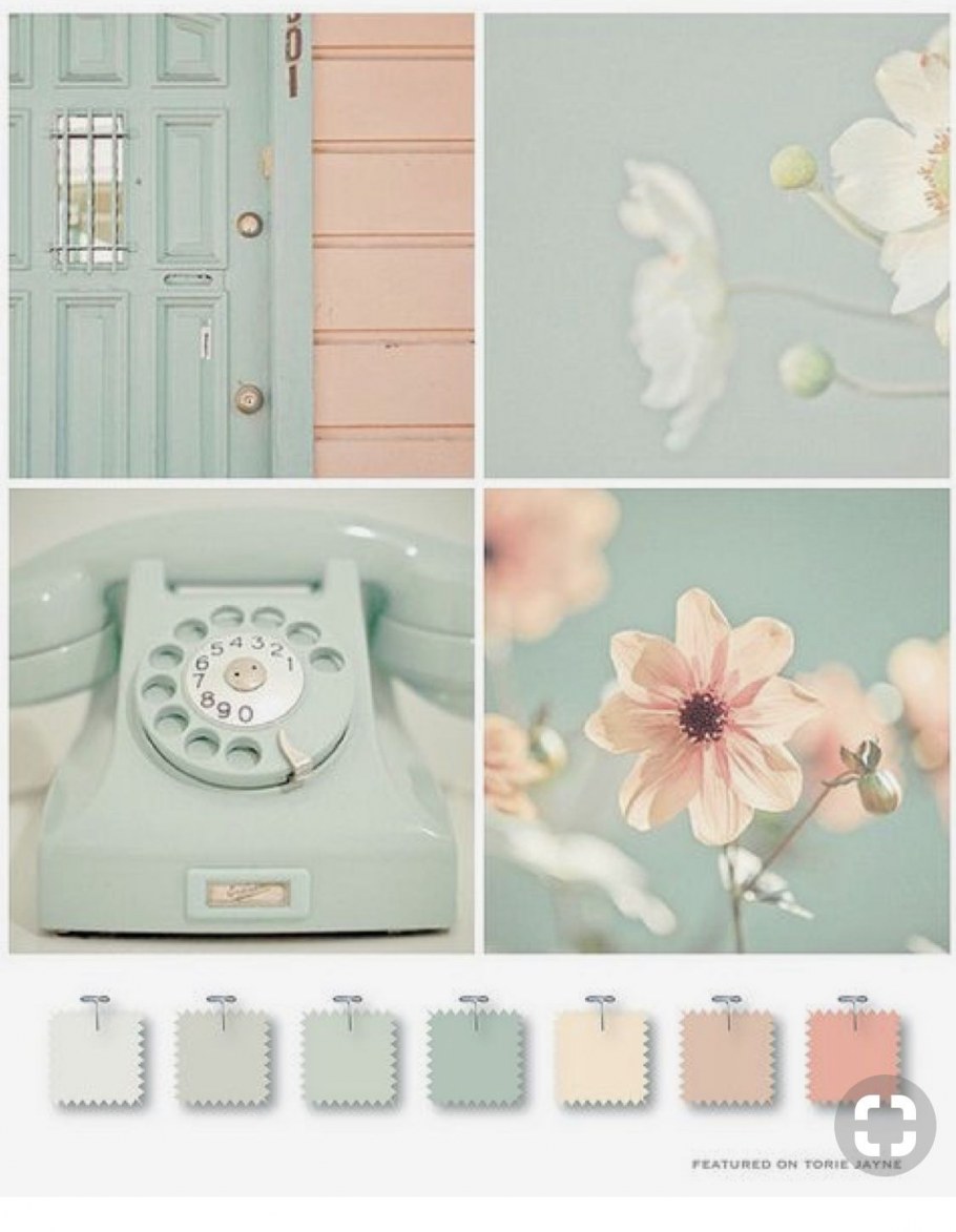 Цвета шебби Шик палитра