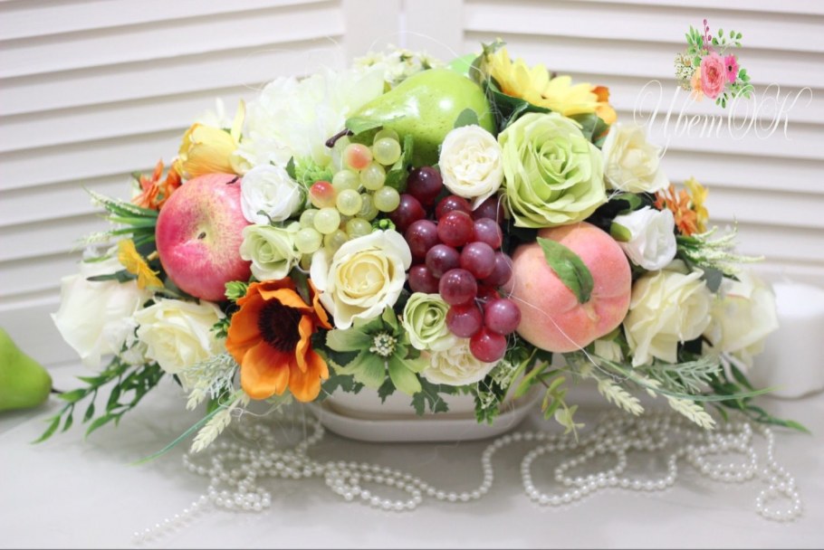 Настольные цветочные композиции