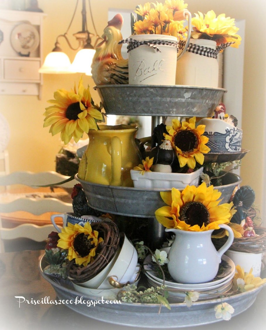 Композиции с искусственными цветами