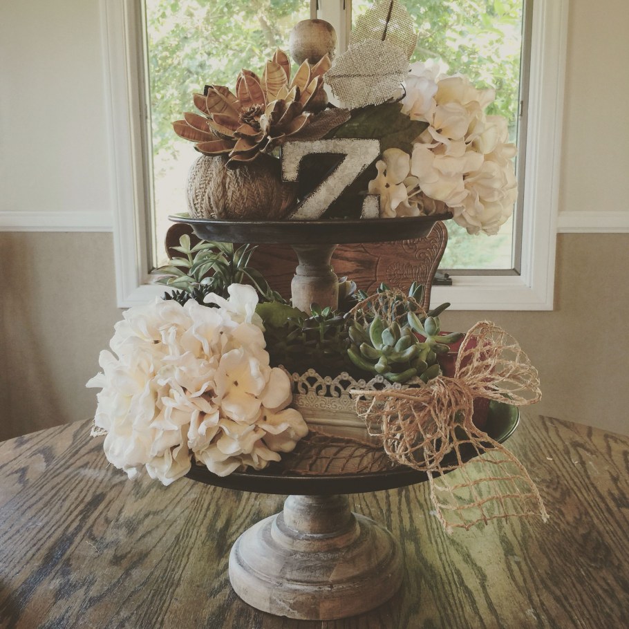 Декор на подносе для кухни