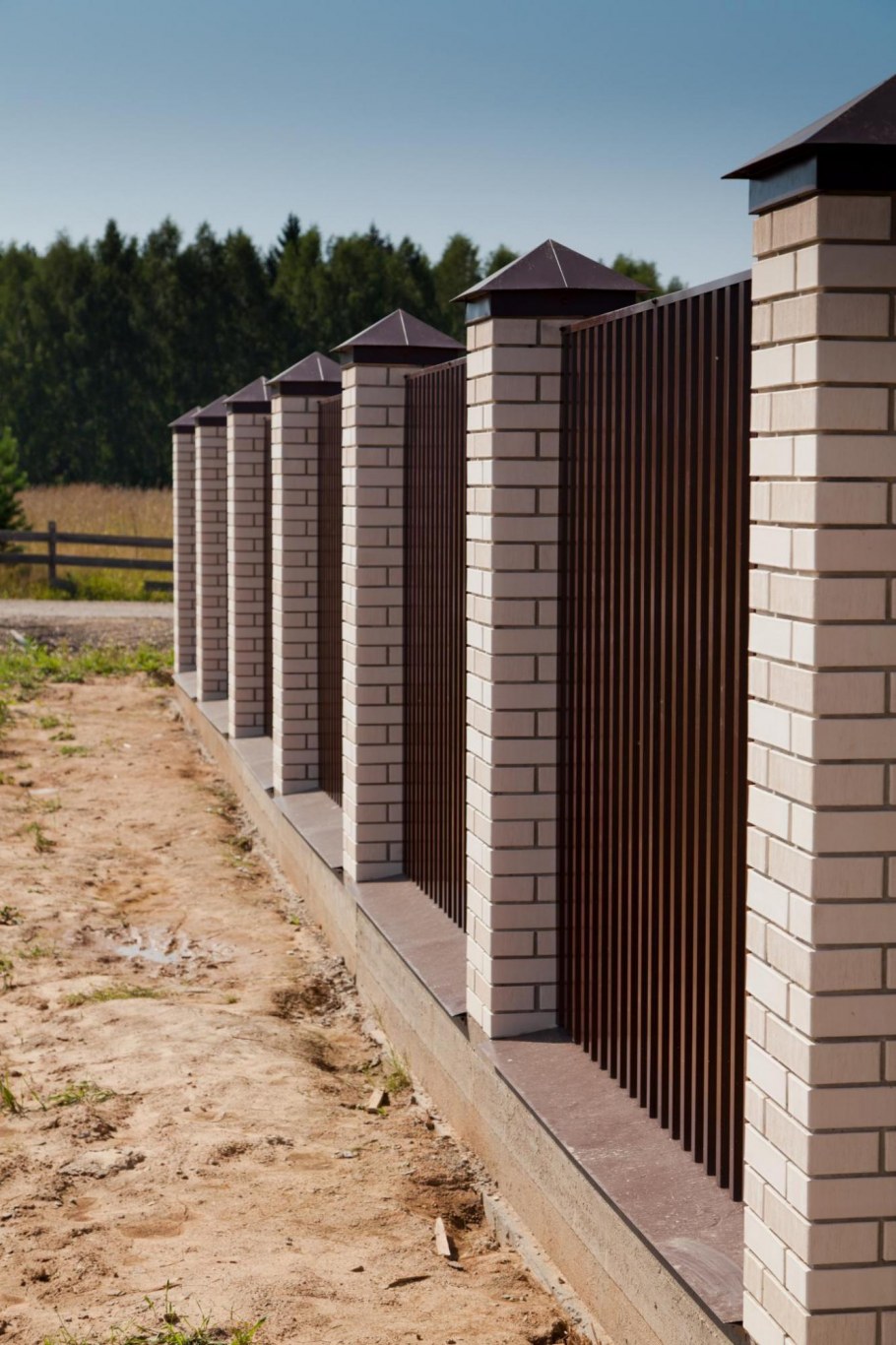 Кирпичный столб 380х380