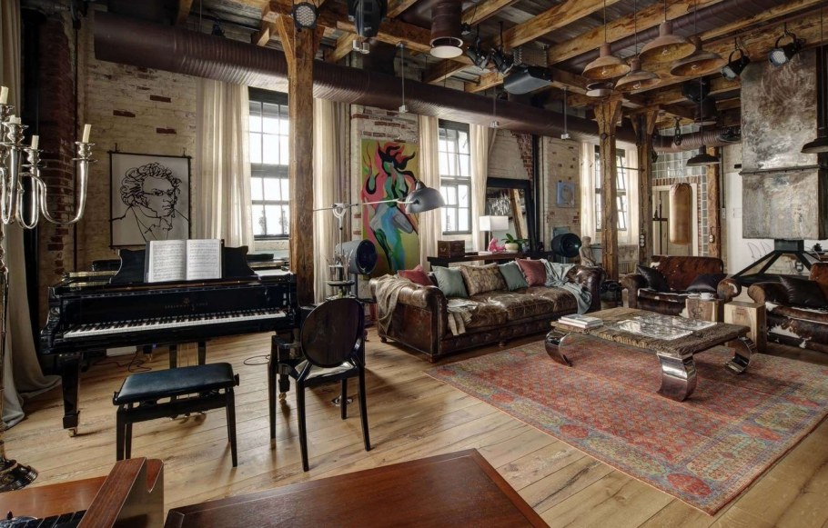 Лофт в викторианском стиле