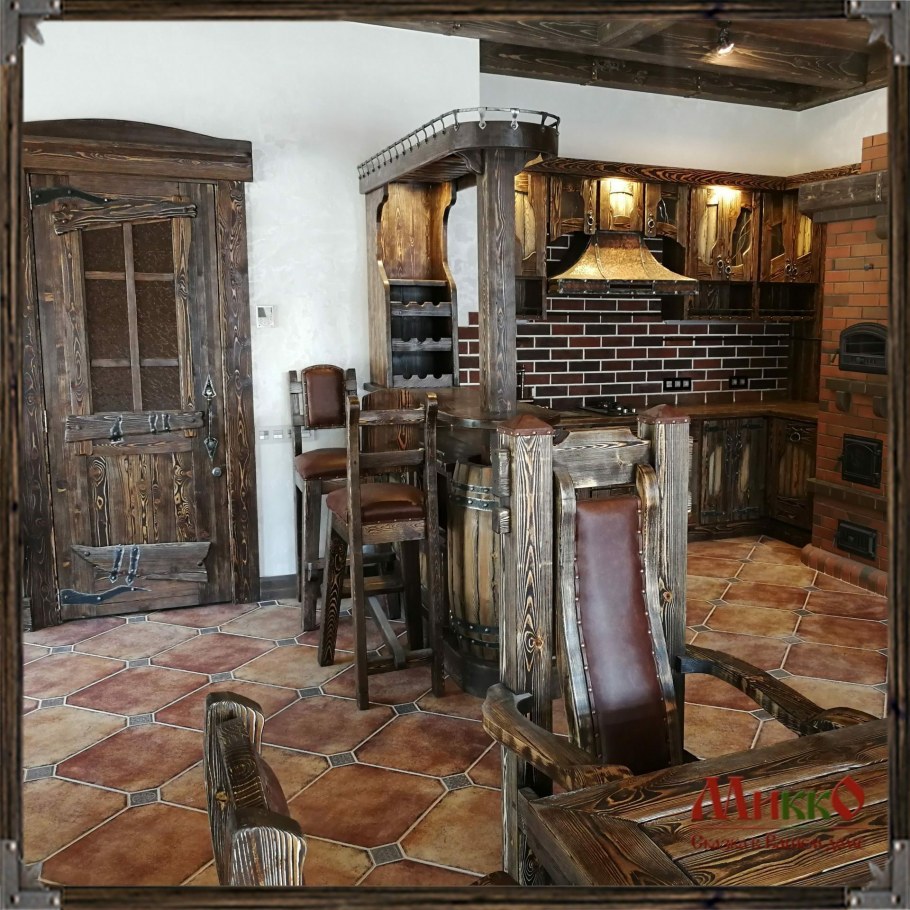 Домик под старину