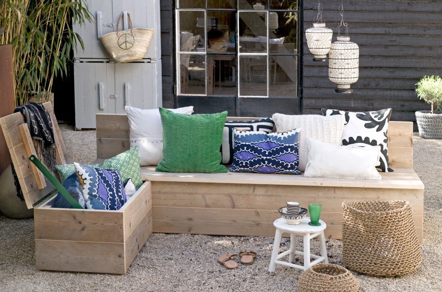 Интерьер террасы на даче