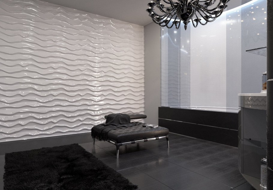 Гипсовая 3d панель "Duna Maxi"