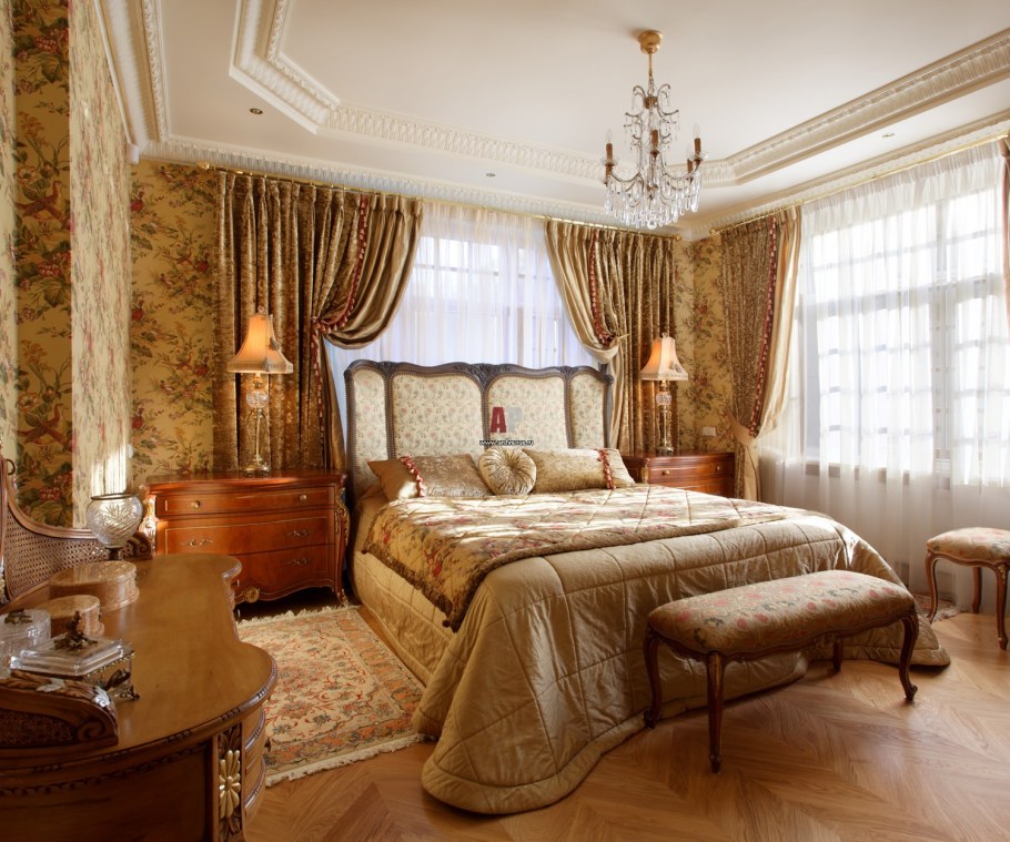 Спальня в итальянском стиле