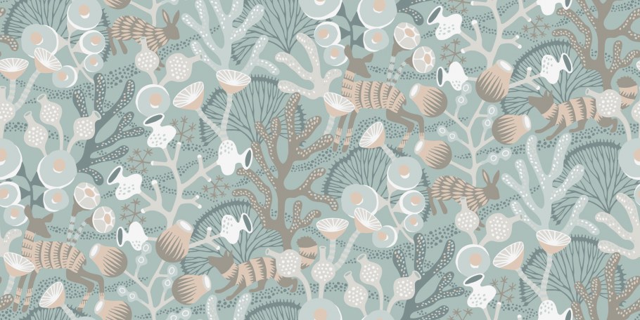 Шведские обои Borastapeter, коллекция Wonderland by Hanna Werning