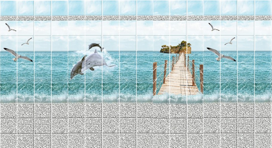 Керамическая плитка Лагуна Уралкерамика