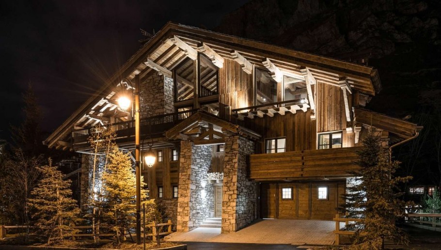 Архитектурный стиль Шале фасад