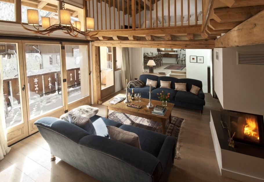 Интерьер Шале второй свет