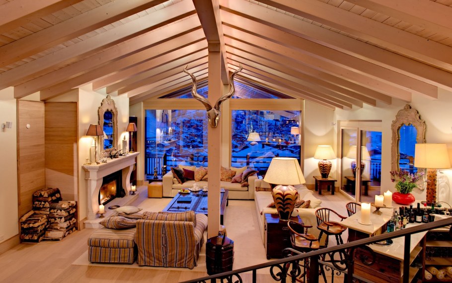 Шале интерьер Лапландия