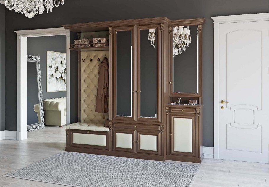 Прихожая фан дуб Бонифаций мокко глянец