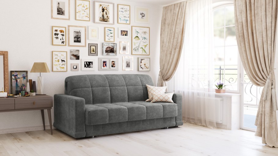 Скай вельвет 16 Аскона диван