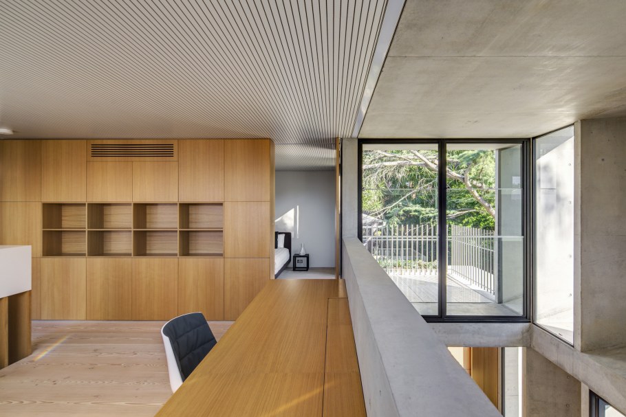 Дом лофт двухэтажный с плоской крышей