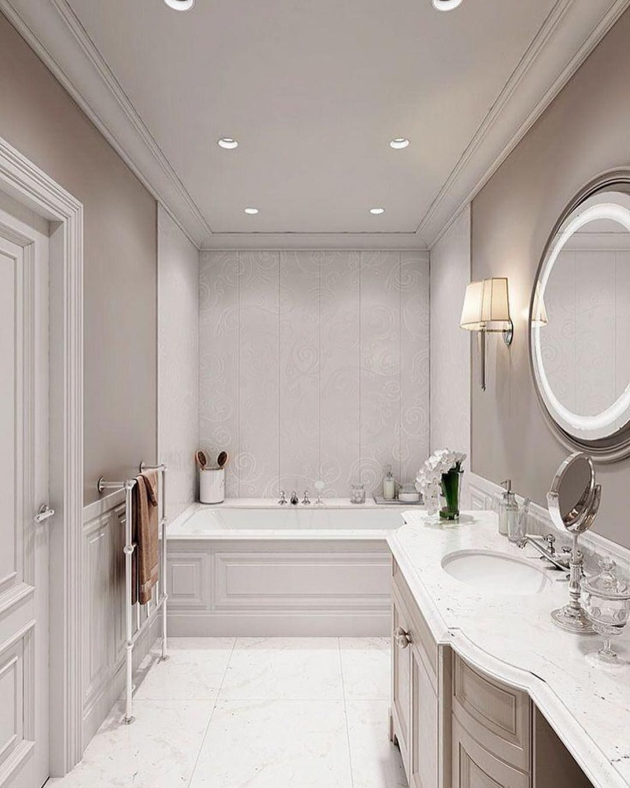 Павел Полынов ванная комната в классическом стиле