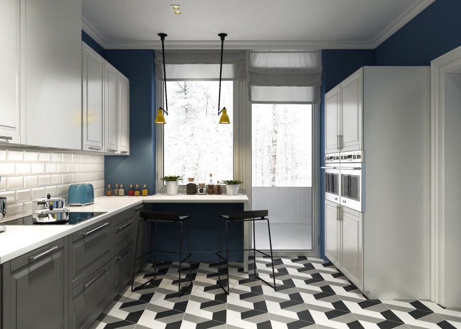 Кухня икеа 10 кв м