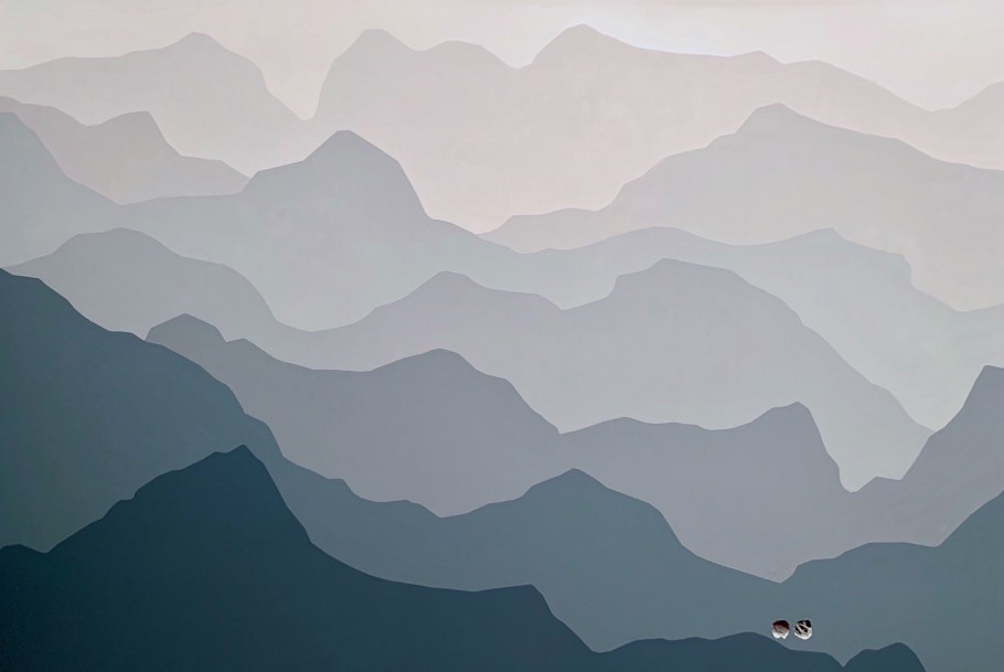 Дизайнерские обои горы