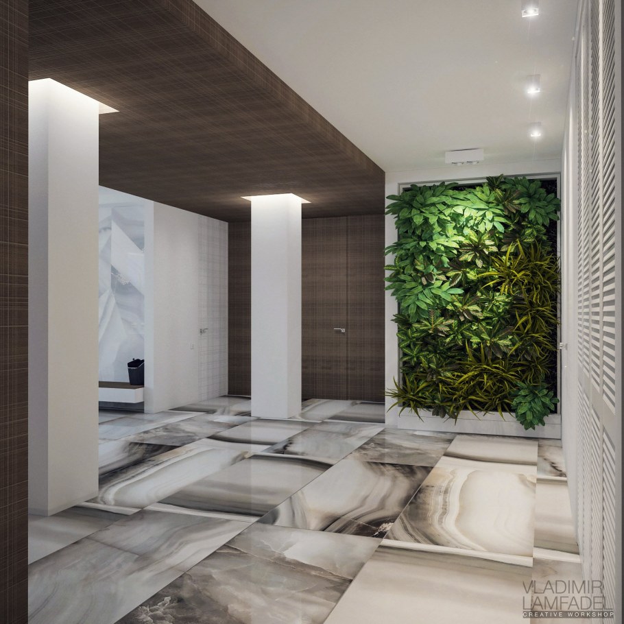 Ванная комната в Мраморном стиле