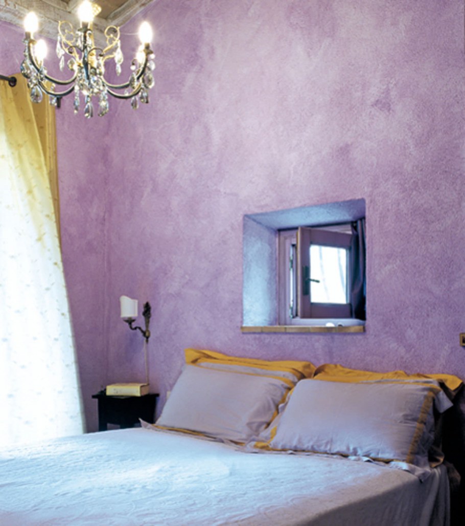 Венецианка сиреневого цвета