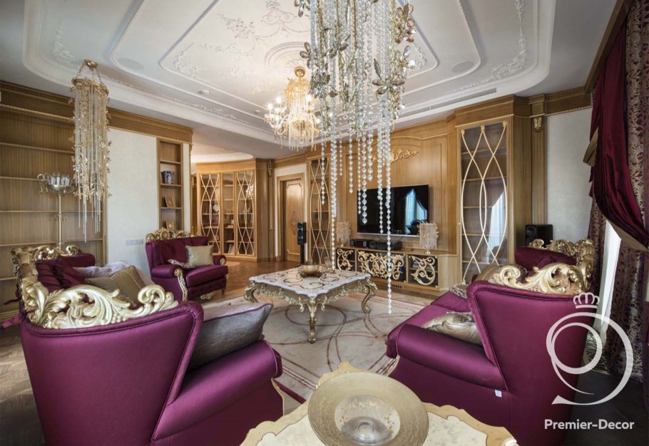 Интерьер особняка в классическом стиле