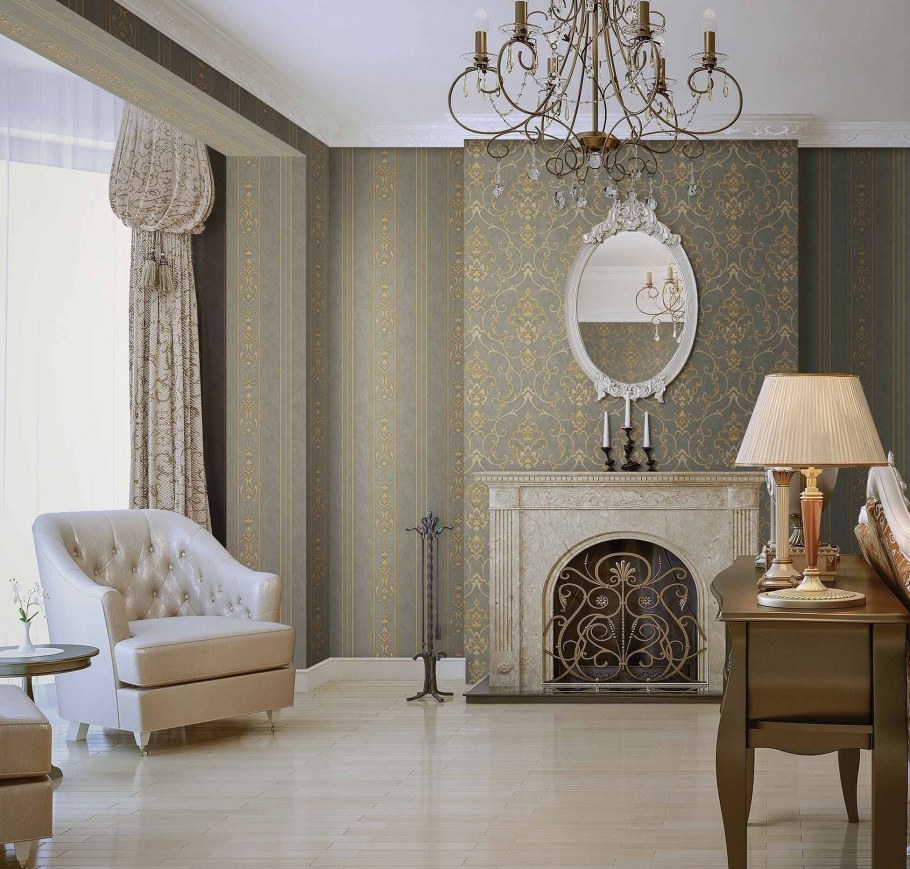 Декоративный камень в интерьере квартиры