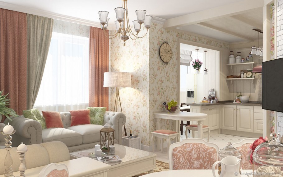 Квартира в итальянском стиле