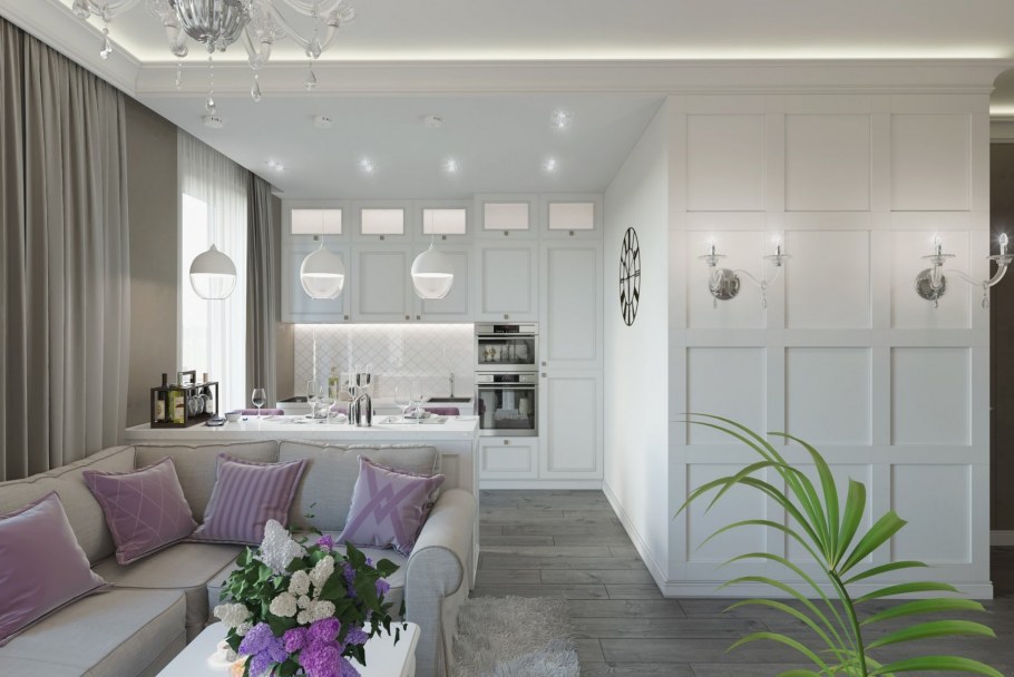 Столовая гостиная Прованс