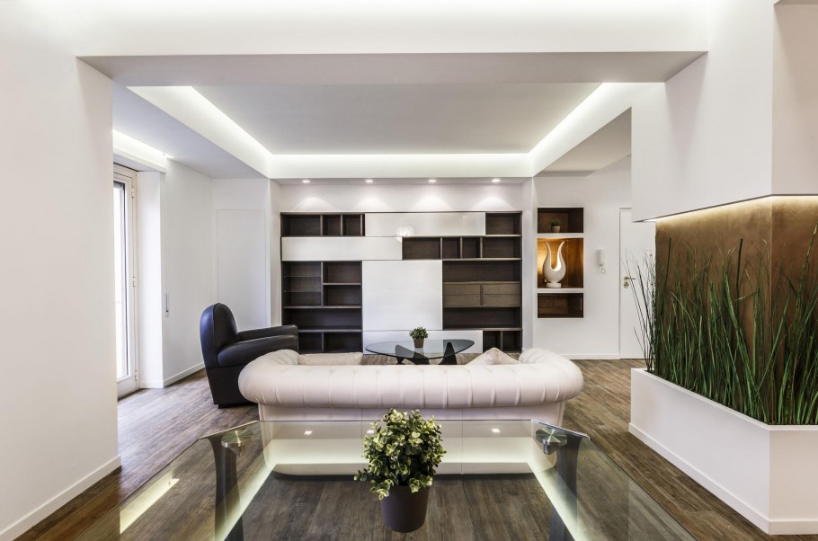 Интерьер однокомнатной квартиры 50 кв.м