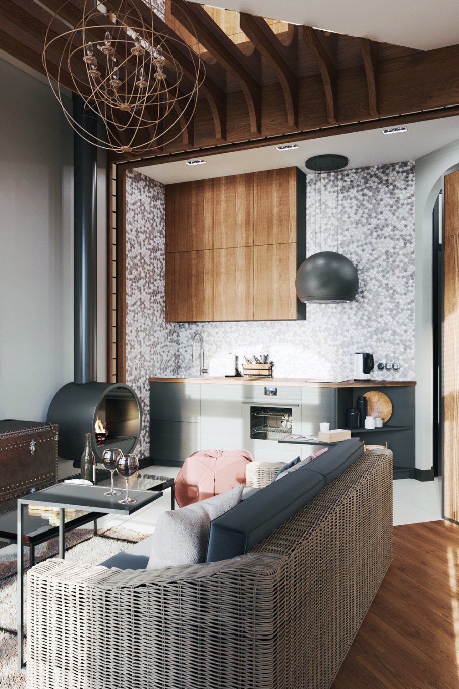 Гостиная в классическом стиле