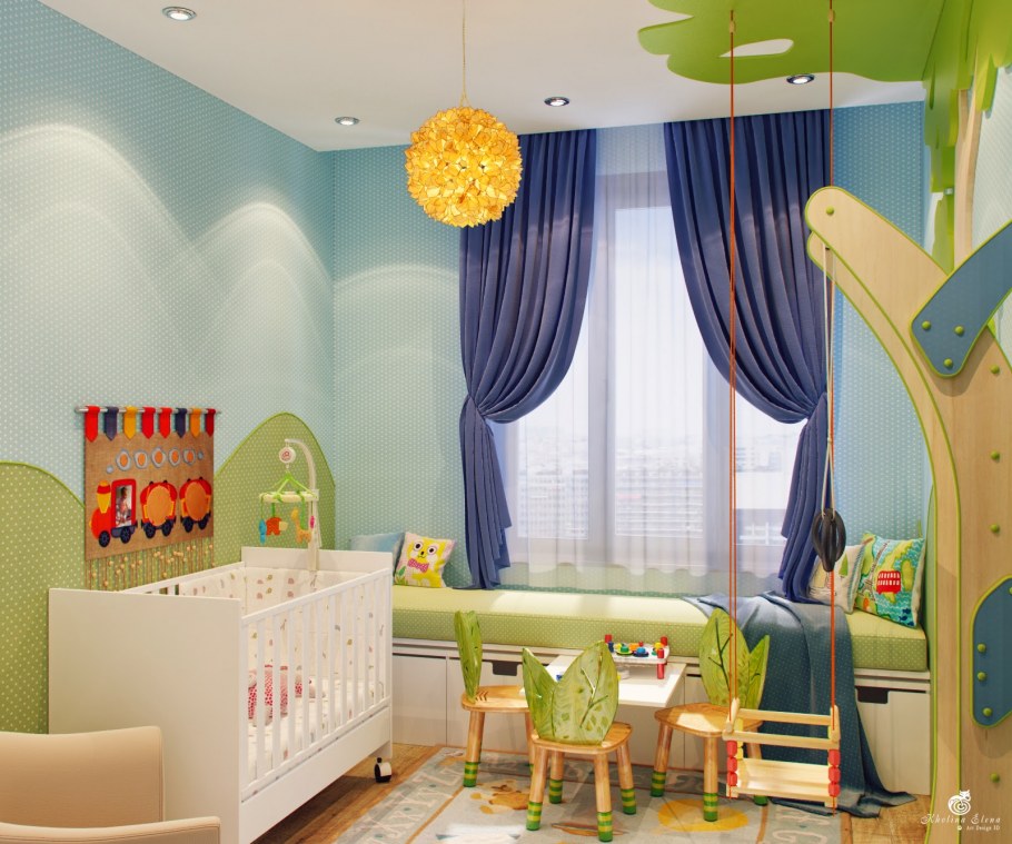 Интерьеры для маленьких деток
