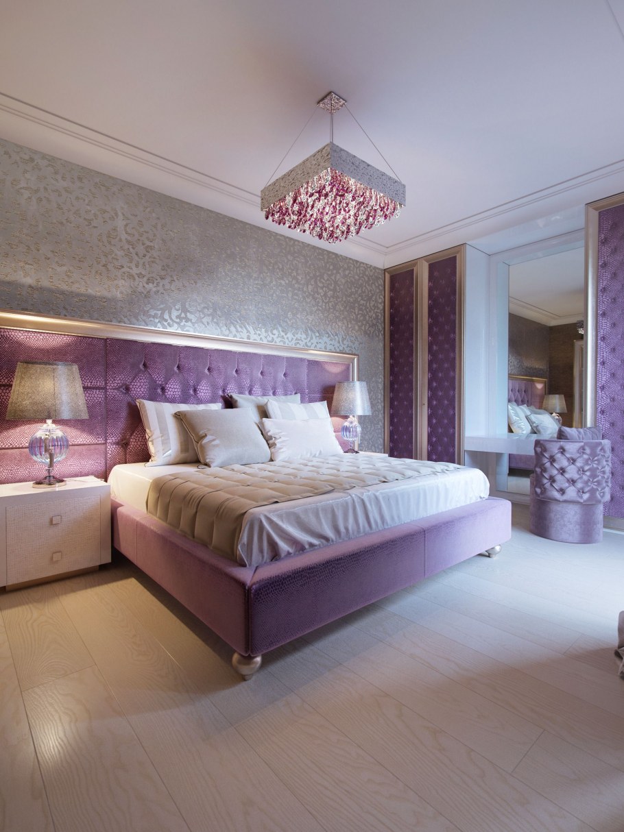 Лавандовая спальня