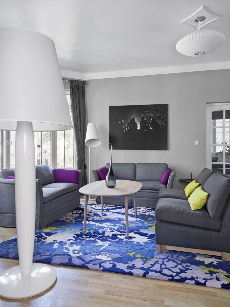 Сиреневый цвет в интерьере