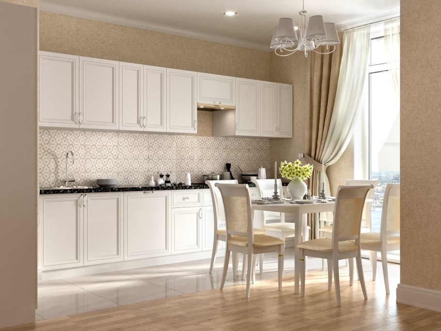 3д визуализация кухни