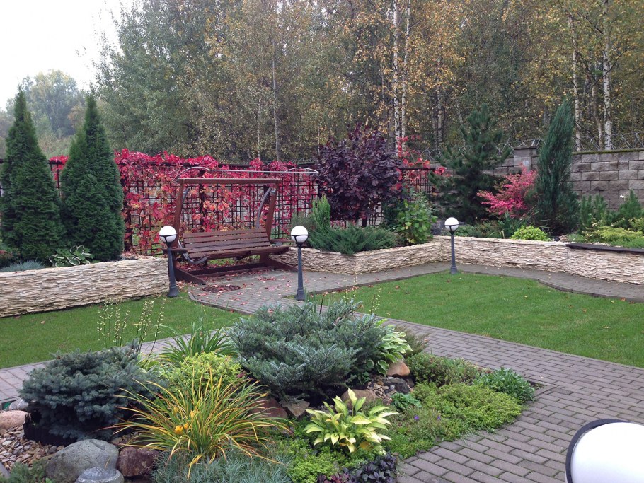 Ландшафт в стиле Шале