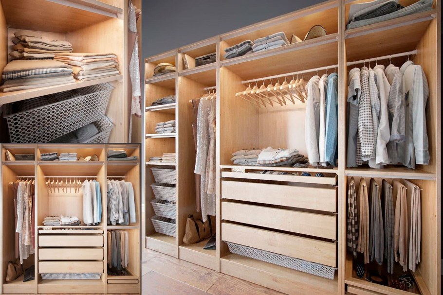 Угловая гардеробная