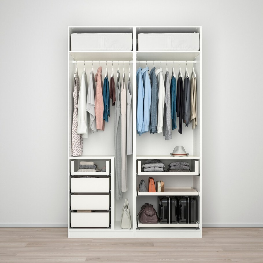 Шкаф Астрон белый глянец