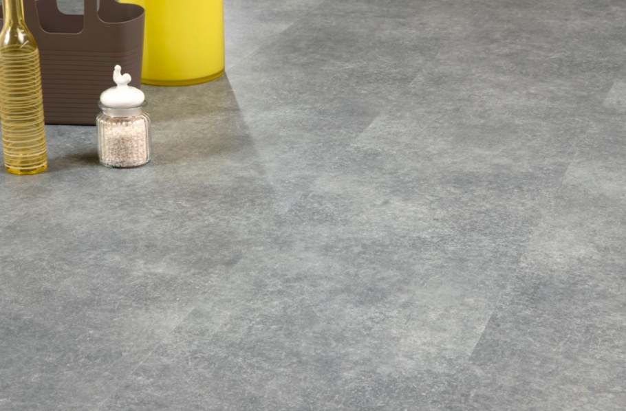 Плитка ПВХ IVC замковая. Ultimo Cement Stone 46930