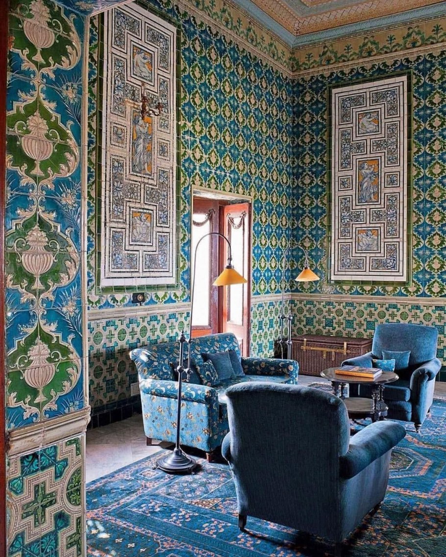 Орнамент в интерьере