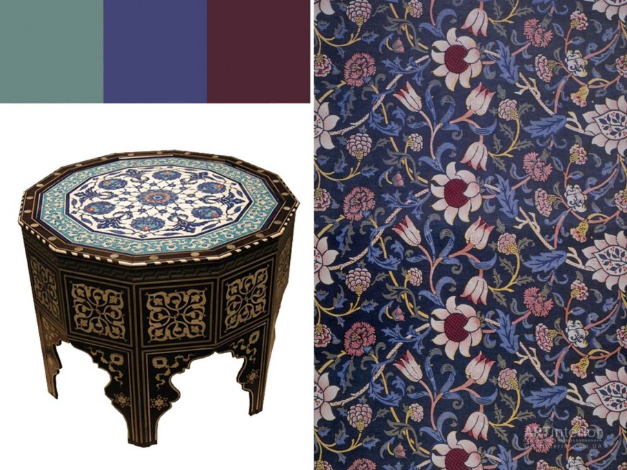 Индийские узоры в интерьере