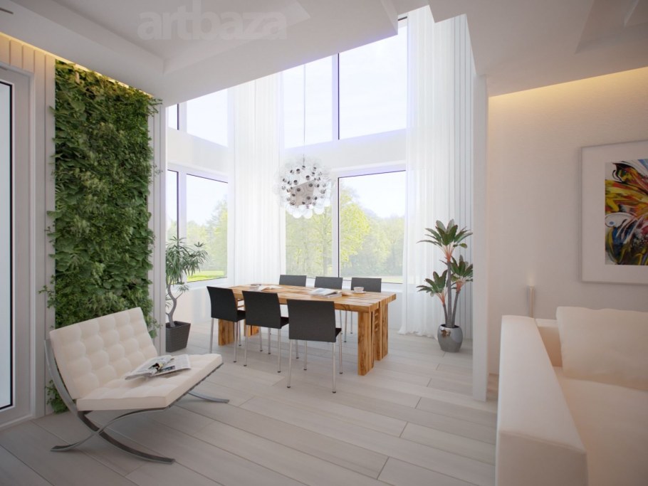 Загородный дом в стиле Минимализм интерьер