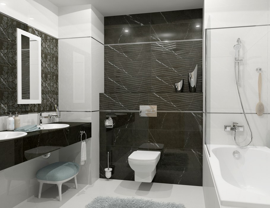 Nero Marquina мрамор