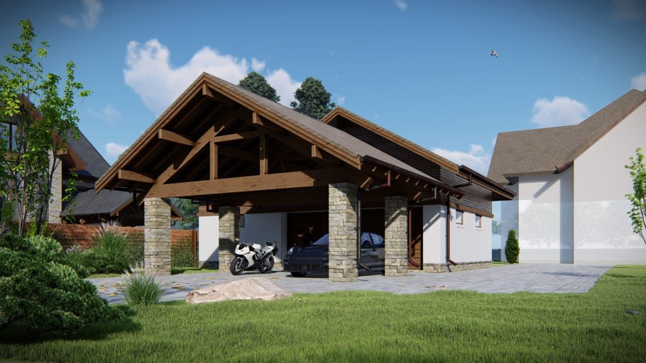 Дом Шале 7024