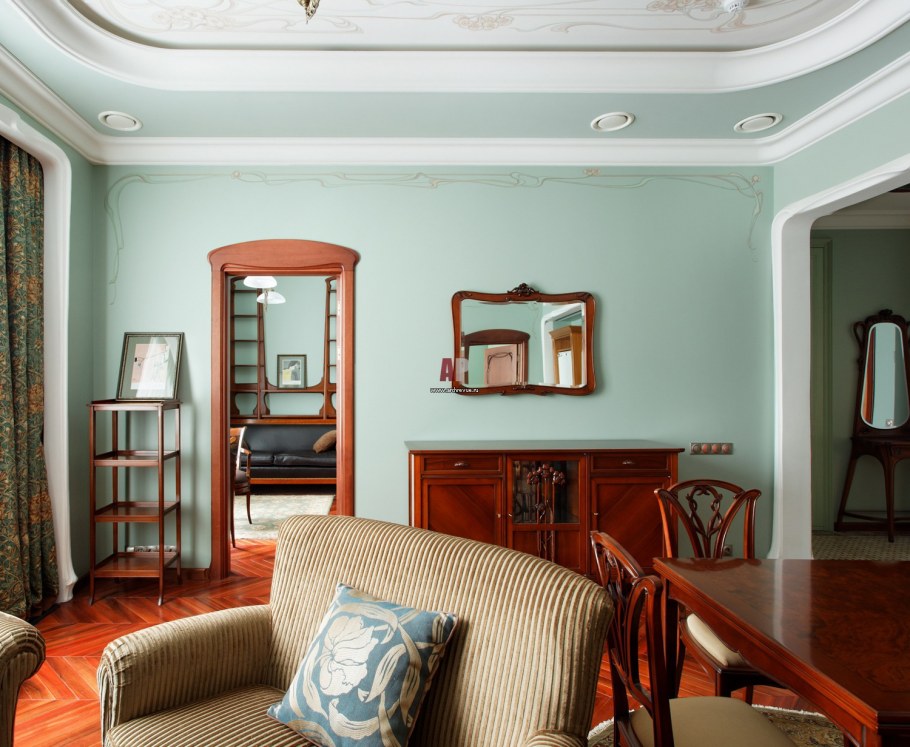 Квартира в стиле ар нуво